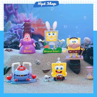 Blindbox Spongebob Life Transitions Chính Hãng Popmart Nguyên Seal Full box - Hàng Có Sẵn