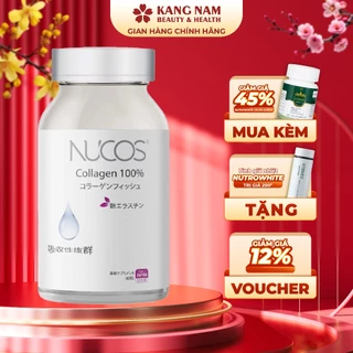 Viên Uống Giúp Săn Da Ngừa Chảy Xệ 100% Collagen Nucos Hộp 90 viên