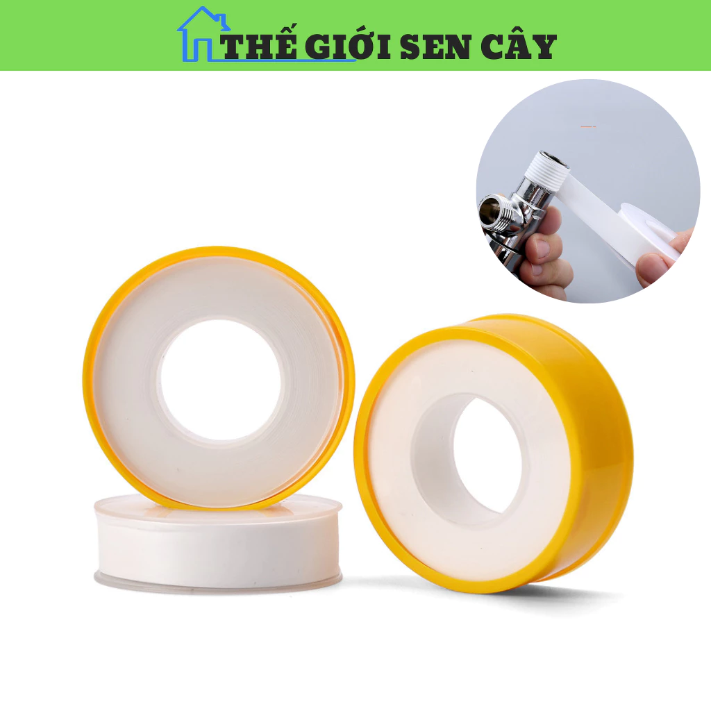 Băng tan cao su non cuộn dài 10m dùng để cuốn nối ren chống rò rỉ nước - PK022