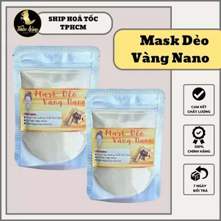 [1kg] Mặt Nạ Dẻo Vàng - Mask Dẻo Vàng Nano Cao Cấp Dưỡng Trắng Mịn Da Hàng Chuyên Dùng Cho Spa - thienhangspa