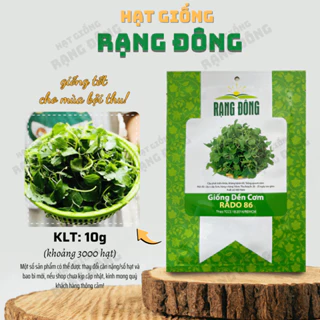 Hạt giống Rau Dền Cơm Rado 86 (10g~3000 hạt) dễ trồng, dễ chăm, sinh trưởng khỏe, trồng quanh năm - Hạt giống Rạng Đông