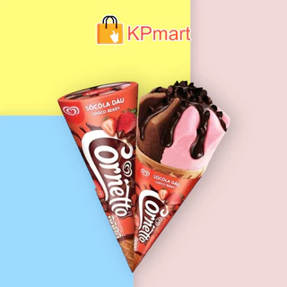 Kem ốc quế socola dâu Wall's Cornetto Choco Berry 110ML