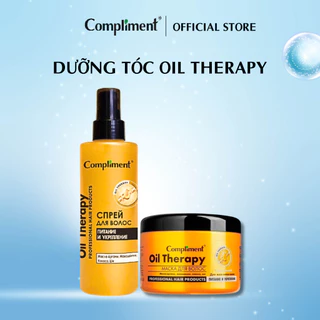 Ủ tóc, xịt dưỡng Compliment Oil Therapy phục hồi và nuôi dưỡng tóc chắc khỏe, giúp tóc bóng mượt và bồng bềnh