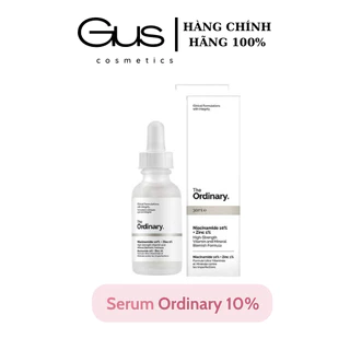 The Ordinary Niacinamide 10% + Zinc 1% 30ml [HÀNG AUTHENTIC BILL SEP] giảm mụn,thu nhỏ lỗ chân lông