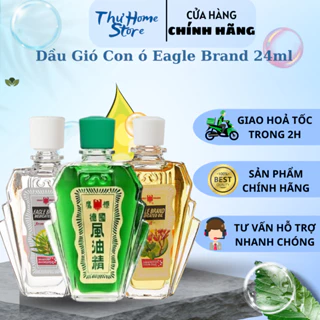 Dầu Gió Xanh Con ó Eagle Brand 24ml ,Trắng ,Vàng - Nhập Mỹ