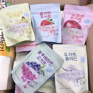 Sữa chua khô hoa quả sấy lạnh Bebedang Hàn Quốc cho bé (date T4-5/2024)
