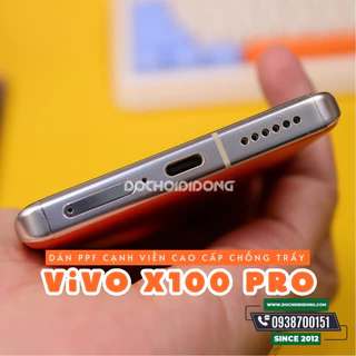 Dán PPF Cạnh Viền Vivo X100 Pro - X100s Pro Bóng, Nhám Cao Cấp Chống Trầy Xước