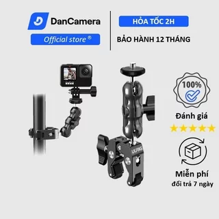 Phụ kiện insta360/Gopro kẹp baga, ghi đông BH - 09 Uurig bằng nhôm CNC siêu chắc