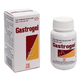 Gastrogel viên nhai chống trào ngược, đau dạ dày lọ /80 viên