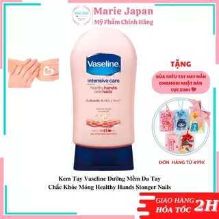 Kem tay Vaseline dưỡng mềm da tay và chắc khỏe móng Healthy Hands Stonger Nails