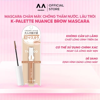 Mascara chân mày, chống thấm nước, lâu trôi -  K-Palette Nuance Brow Mascara