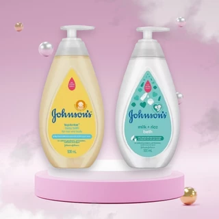 Sữa tắm cho bé baby Johnson's chứa sữa và gạo 500ml