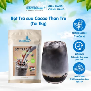 Bột Trà sữa Cacao Than Tre - Benuscream 1kg