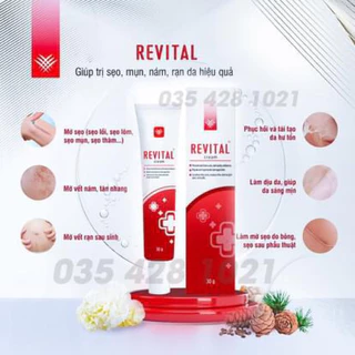 Kem Mờ Sẹo Revital 30g