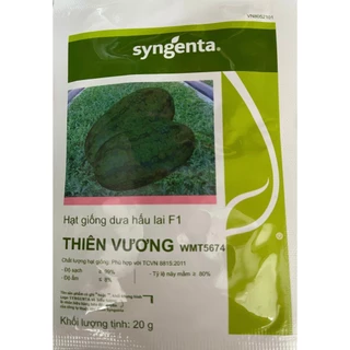 Hạt giống dưa hấu THIÊN VƯƠNG Syngenta gói 20gram