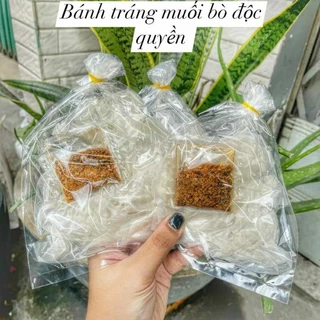 [MUỐI BÒ CAY] Set 5 bịch bánh tráng phơi sương muối bò cay