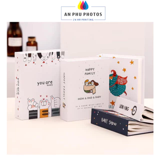 Album ảnh 10x15, 13x18 đựng được 200 ẢNH nhiều mẫu xinh đẹp