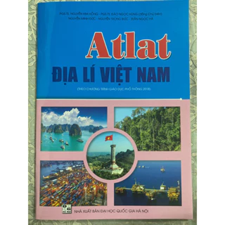 Sách - Atlat địa lí việt nam( Theo CT giáo dục phổ thông 2018)