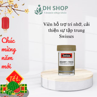 [NK Úc] Viên đẹp da móng tóc Swisse Hair Skin nails 60-100 viên - DH Shop