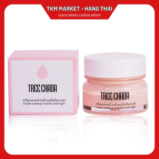 Kem make up nâng tone Treechada 50 gram chính hãng, kem dưỡng da Thái Lan cực mướt, căng bóng trắng hồng