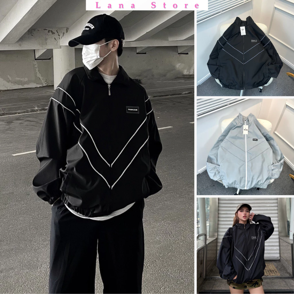 [Ảnh Thật] Áo Khoác Dù OldWhat Cổ Bẻ Có Phản Quang Chất Dù Đẹp Form Unisex Nam Nữ Có Túi Trong