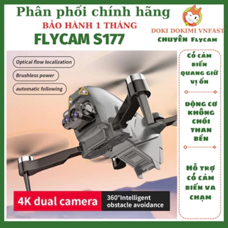 FLYCAM S177 thiết kế giống DJI FLASH - động cơ không chổi than bền - Bh1T