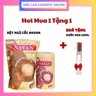 Ngũ cốc navan 7 vị đậu chính hãng giá sỉ date mới giúp tăng cân giảm cân lợi sữa sau sinh+Tặng nước hoa