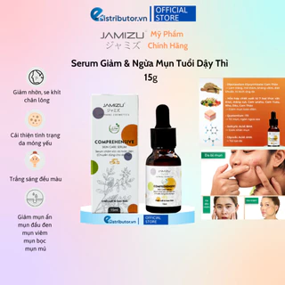 Serum Giảm & Ngừa Mụn Tuổi Dậy Thì JAMIZU Cam Thảo (Dung tích 15ml) - Hàng Chính Hãng