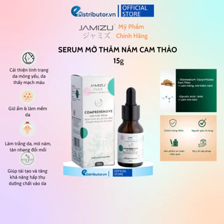 Serum Mờ Thâm Nám Jamizu Cam Thảo Nhật Bản (Dung tích 15ml) - Hàng Chính Hãng