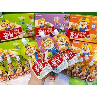 Nước Hồng Sâm Pororo Hàn Quốc 100ml