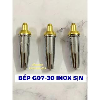 Bép Cắt OXY GAS G07-30 INOX SỊN Đẹp SỐ 1-2-3