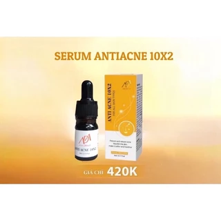 Serum Antiacne 10X2 mẫu mới , Serum Antiacne10+ hỗ trợ mụn viêm,mụn ẩn,mụn đầu đen,thanh lọc da,thu nhỏ lỗ chân lông