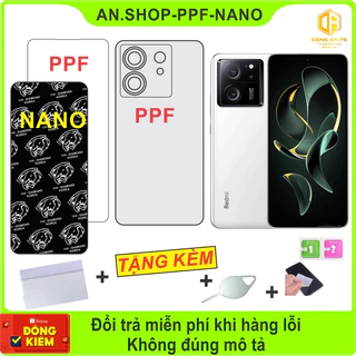 Miếng dán PPF-NANO Xiaomi Redmi K60 Ultra dán màn hình - dán lưng