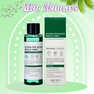 Nước hoa hồng Some by mi AHA BHA PHA 30 Days Miracle Toner 150mL - Min Skincare