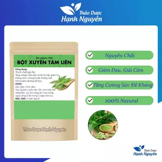 Bột xuyên tâm liên 500g (Giảm mẩn ngứa, kh.áng sinh tự nhiên) - Thảo Dược Hạnh Nguyên