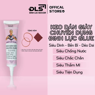 Keo Dán Giày Trong Suốt Đinh Lực Glue Không Bám Dính Tay, An Toàn Cho Da, Tiện Dụng, Lọ 30ML ĐINH LỰC SOCCER