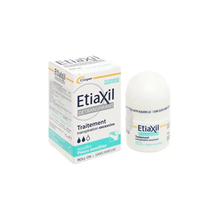 [ HÀNG CTY + TEM PHỤ ] Lăn Khử Mùi ETIAXIL Detranspirant Traitement Roll-On Peaux Sensibles