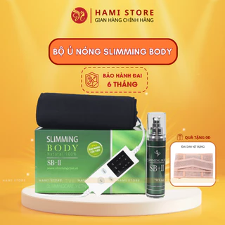 [Chính hãng] Bộ Đai Quấn Nóng Giảm Mỡ Slimming Body SB2 Bộ Đai Điện Cải Tiến Mới Giúp Giảm Mỡ Bụng, Tay, Chân Thon Gọn