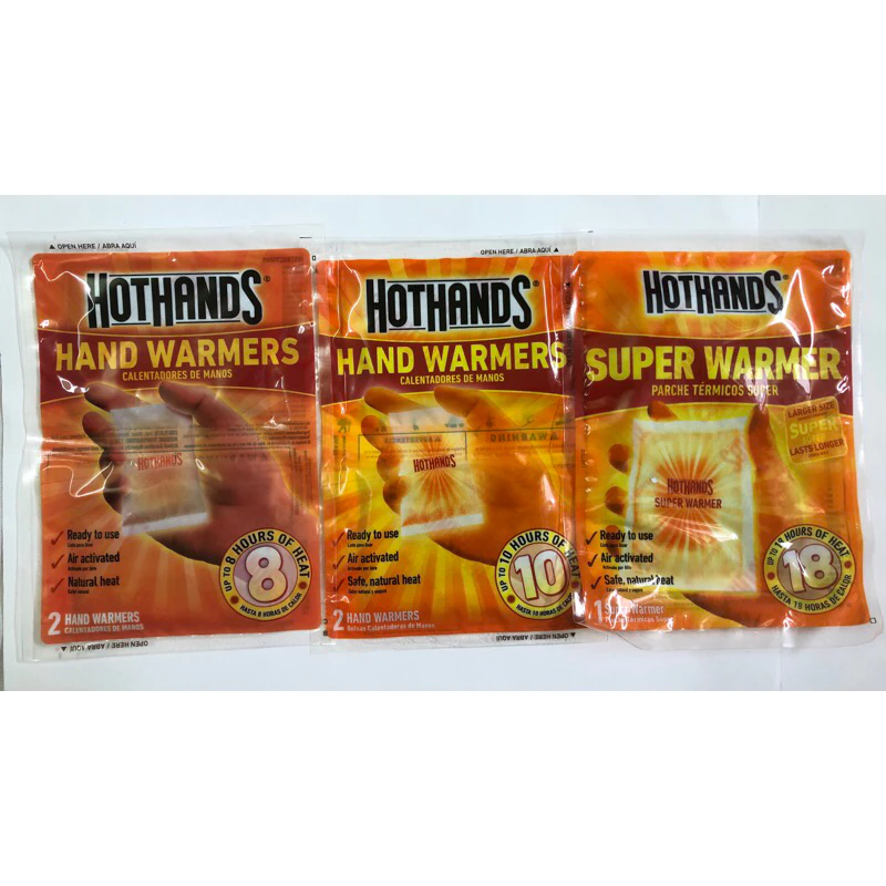 Miếng Giữ Ấm Tay Và Chân Hothands Hand Warmers 10 giờ - Mỹ