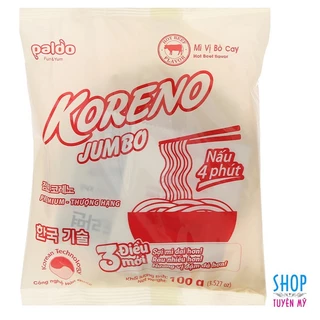 Mì Koreno gói 100g_Mì vị Bò