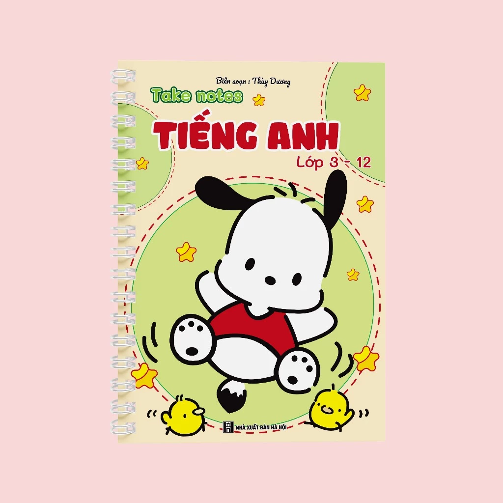 Sổ Giấy Lò Xo Take Note Tiếng Anh Cơ Bản A5 TUANVIET BOOKS (Phiên Bản Mới Nhất)