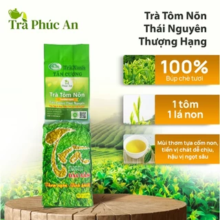 Trà tôm nõn Tân Cương Thái Nguyên - gói 100g - Phúc An Trà Tôm Nõn Thượng Hạng 100G