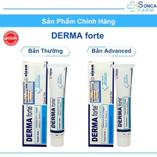 Gel Derma Forte Giảm Mụn Trứng Cá, Giảm Thâm, Liền Sẹo Tuýp 15G