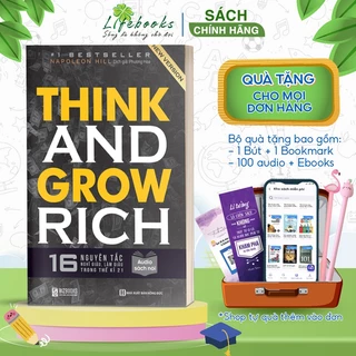 Sách Think And Grow Rich - 16 Nguyên Tắc Nghĩ Giàu Làm Giàu Trong Thế Kỉ 21 - Thói Quen Thành Công Napoleon Hill