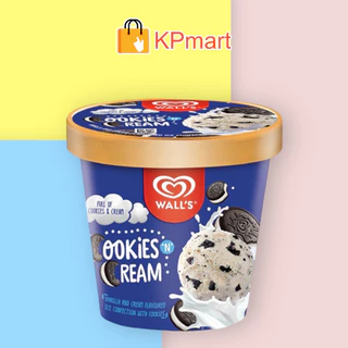 Kem hộp bánh quy Wall's cookies n cream 750ML