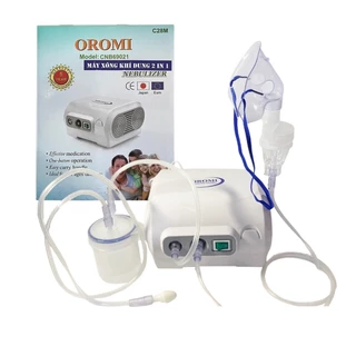 Máy Xông Hút Mũi Họng 2 Trong 1 Oromi C28M Công Suất Máy Lớn, Độ Bền Cao, Phù Hợp Dùng Cho Gia Đình