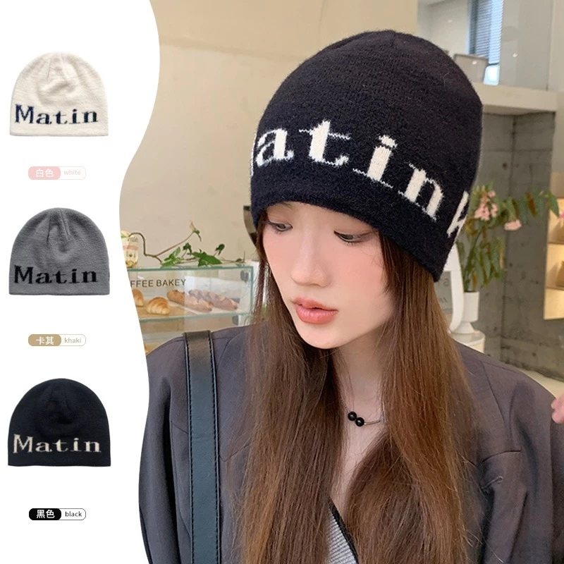 Mũ Len Beanie Nữ Hàn Quốc Hot Trend Thu Đông 2026 Giữ Ấm Dệt Kim Mềm Mại Dễ Phối Đồ Đi Học Đi Chơi