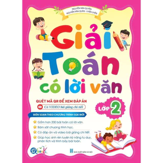 Sách - Giải Toán Có Lời Văn Lớp 2