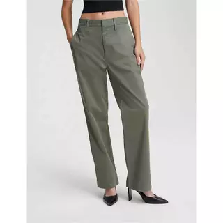 [NHIỀU MÀU] Quần khaki nữ Calvin Klein Straight Stretch Chino