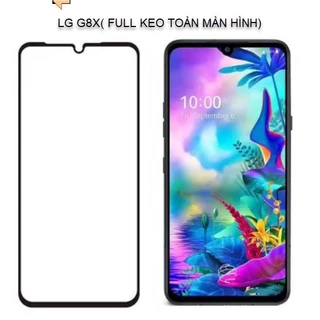 COMBO 2 Kính Cường Lực LG G8X, V50s ThinQ full màn, Full Keo Chuẩn Đẹp, Miếng Dán Bảo Vệ Màn Hình cho LG G8X V50s